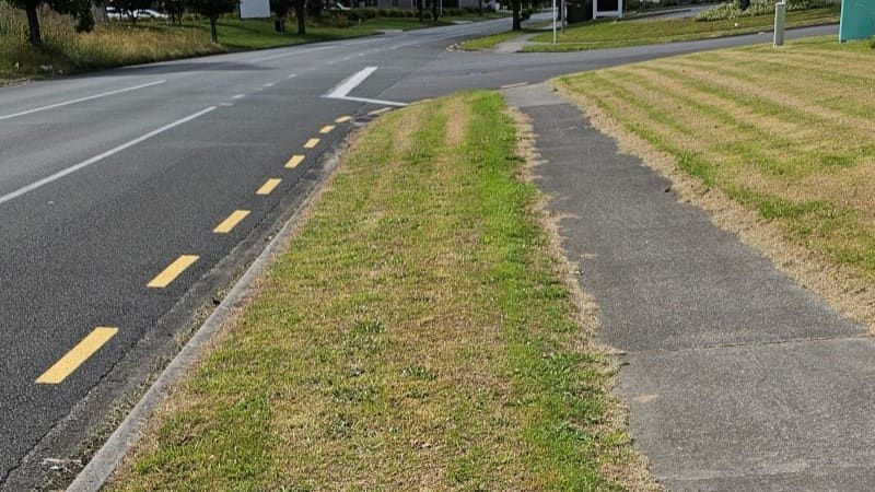 uneven lawn