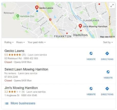 Google my business