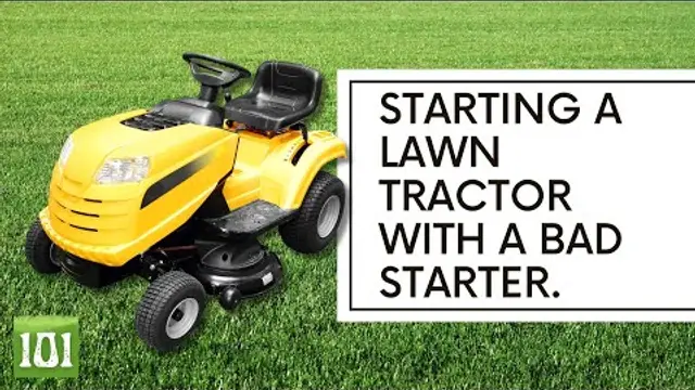 How to start a lawn mower with a bad starter: Fast and Easy